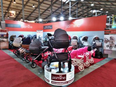 stánek Jasmine na zahájení veletrhu For Babies 2018
